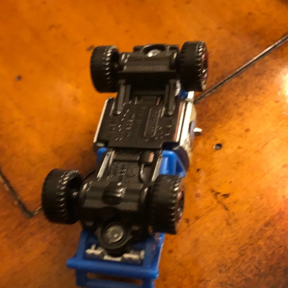 Blue & White Kids Toy Truck - Brand Unknown